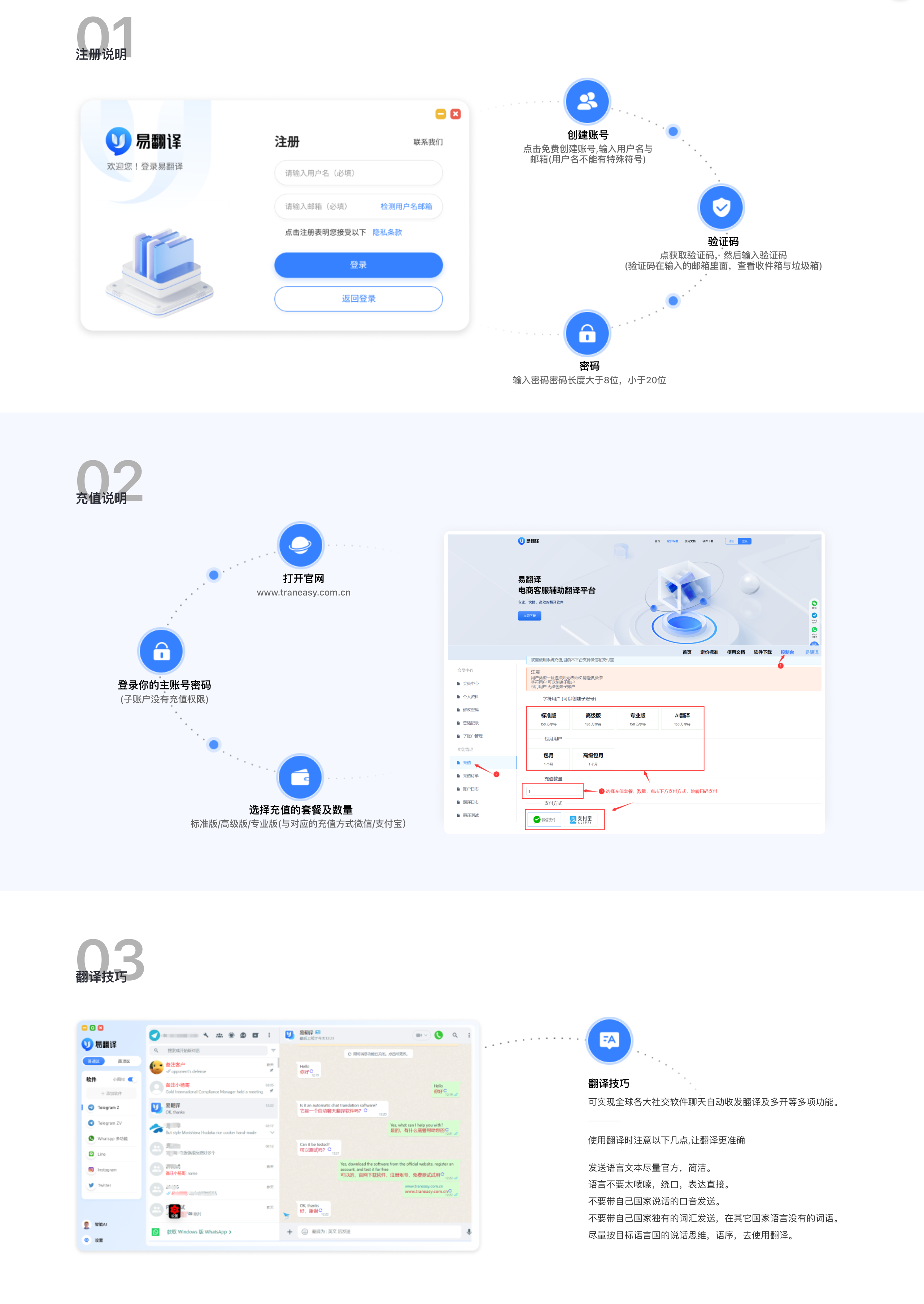 文档步骤一：注册激活